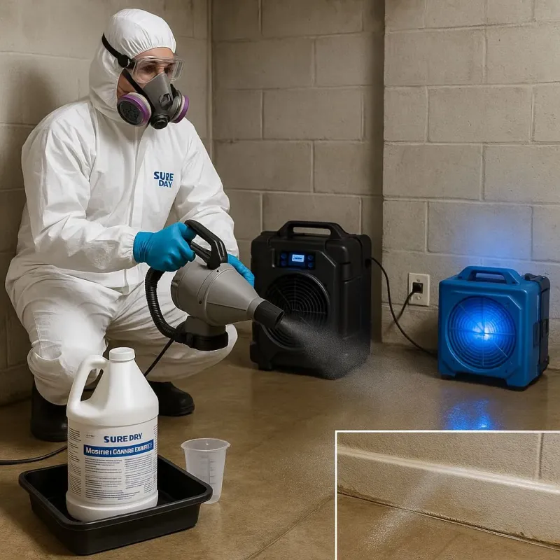 Sanitization and Odor Removal process in Shillington, PA