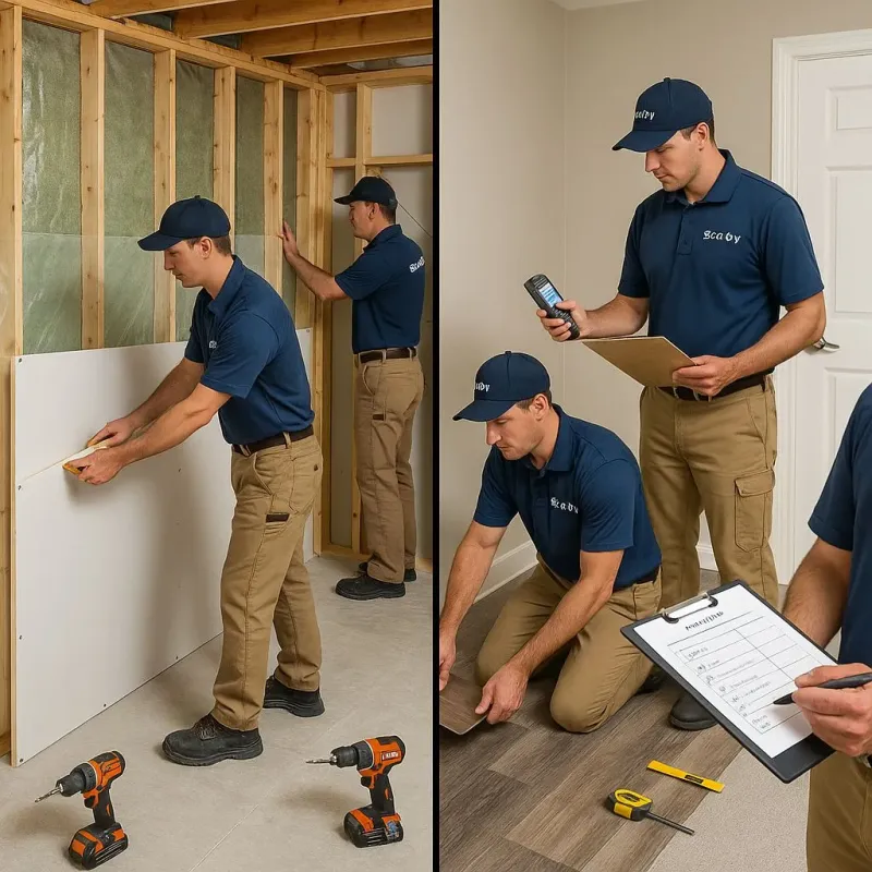 Repairs and Reconstruction process in Shillington, PA