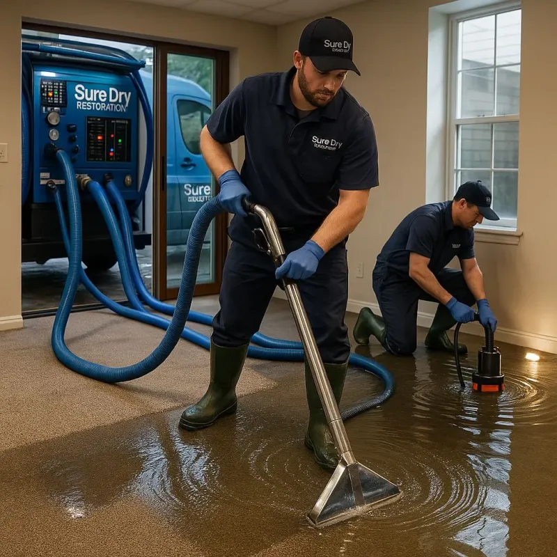 Water Extraction and Removal process in Shillington, PA